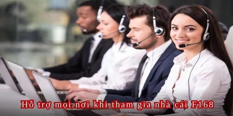 Hỗ trợ người chơi 24/7 từ nhà cái f168