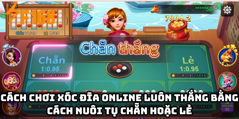 Cách chơi xóc đĩa online luôn thắng bằng cách nuôi tụ chẵn hoặc lẻ