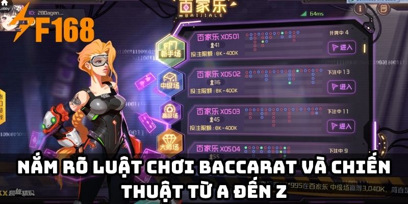 Nắm rõ luật chơi baccarat và chiến thuật từ A đến Z