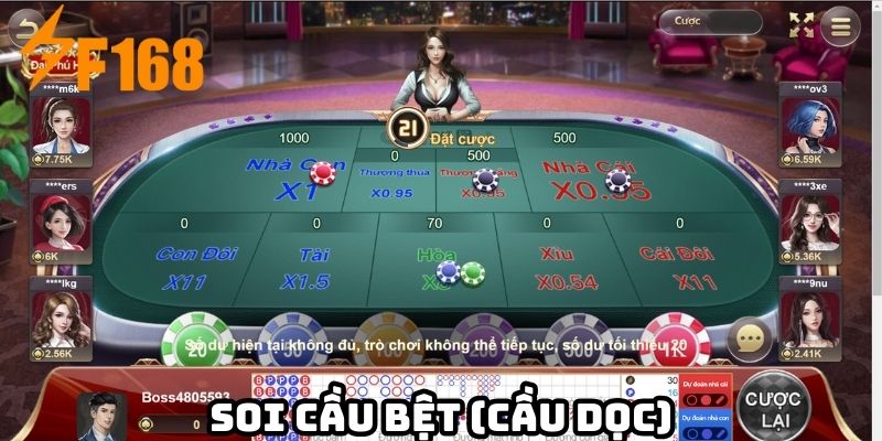 Soi cầu bệt (cầu dọc)